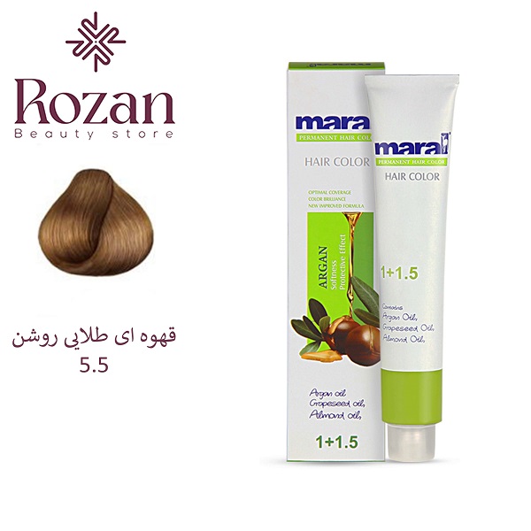 قهوه ای طلایی روشن 5.5